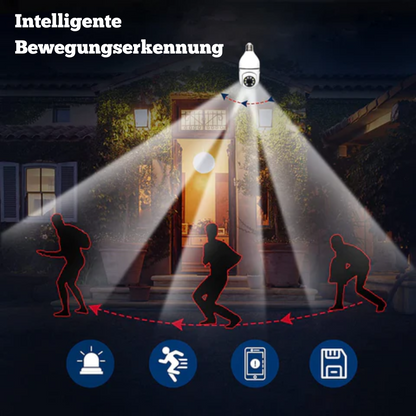 BulbCam™ Drahtlose Glühbirnen-Überwachungskamera