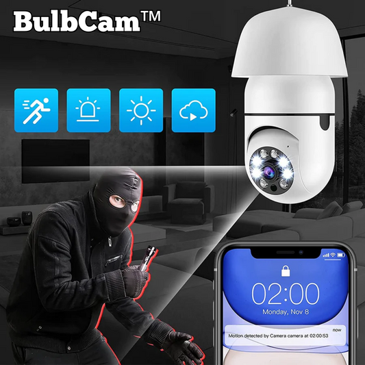 BulbCam™ Drahtlose Glühbirnen-Überwachungskamera