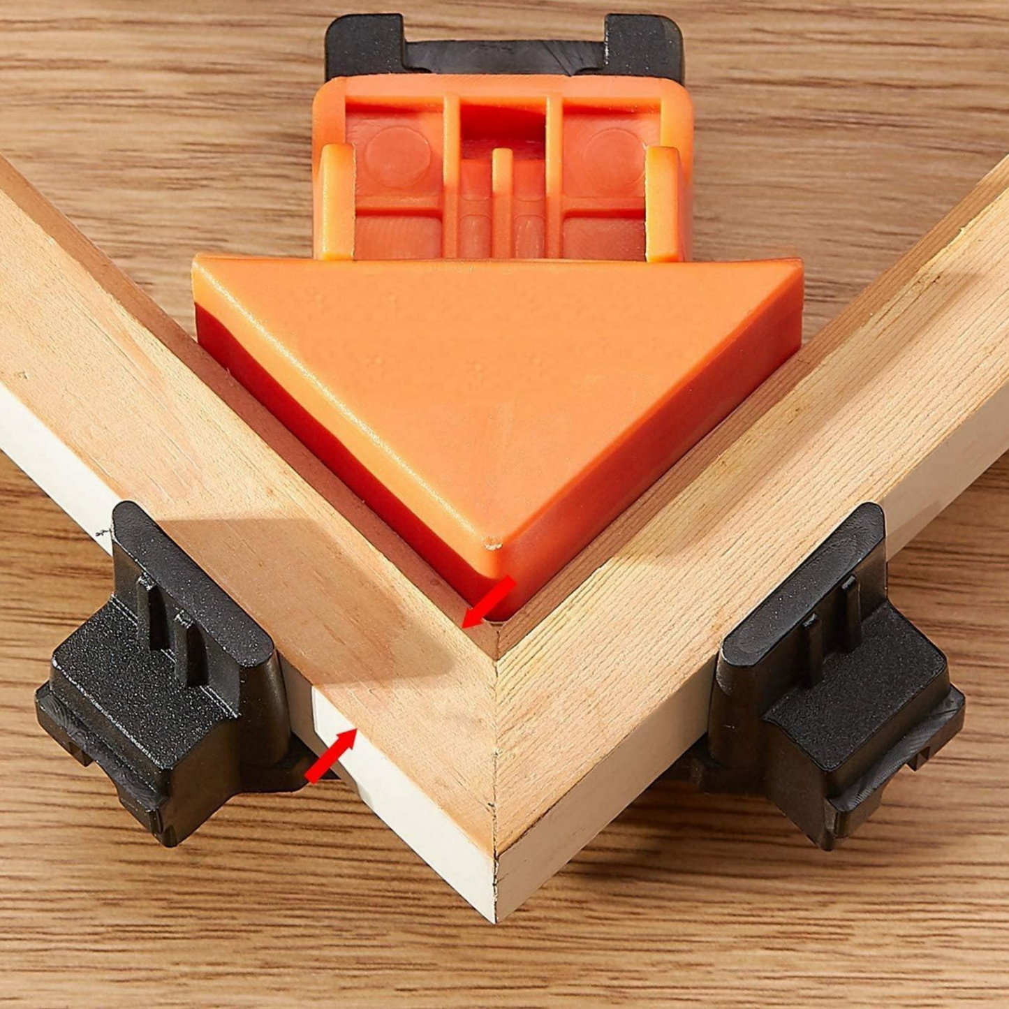 WoodFix™ - Holz-Winkelklammern (Satz von 4 Stück)