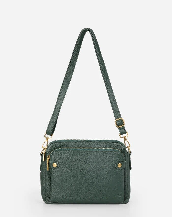 AgentTote™ | Leder-Crossbody-Tasche