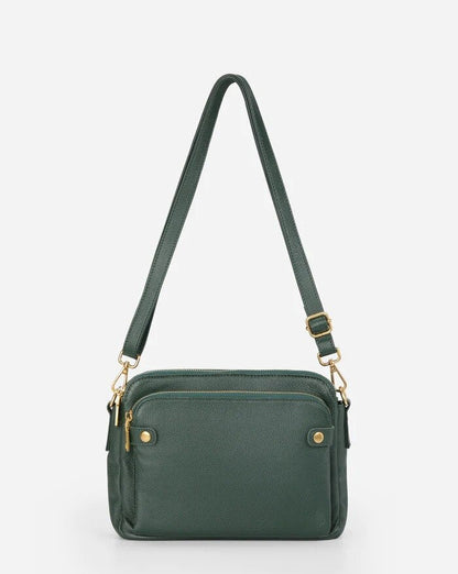 AgentTote™ | Leder-Crossbody-Tasche