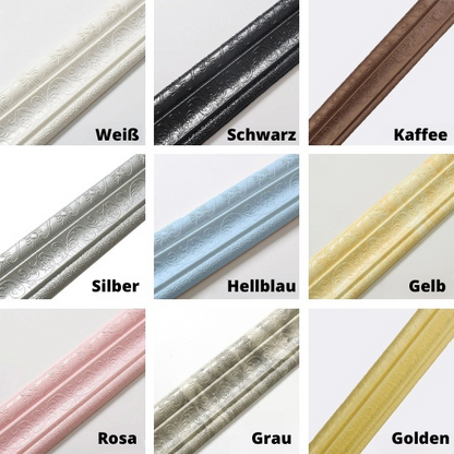 Deco™ - Dreidimensionaler Wandabschlussstreifen (1+1 GRATIS)
