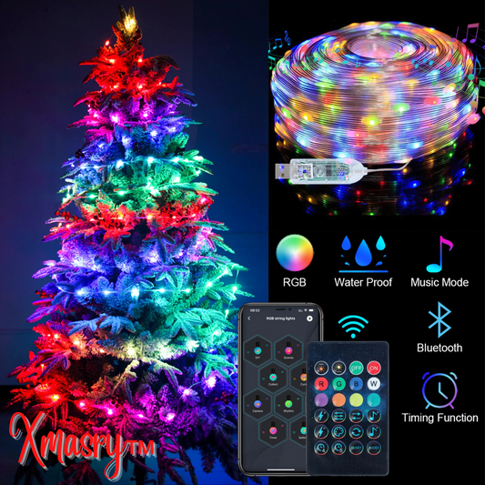 Xmasry™ | Weihnachtsbaum RGB-Lichter