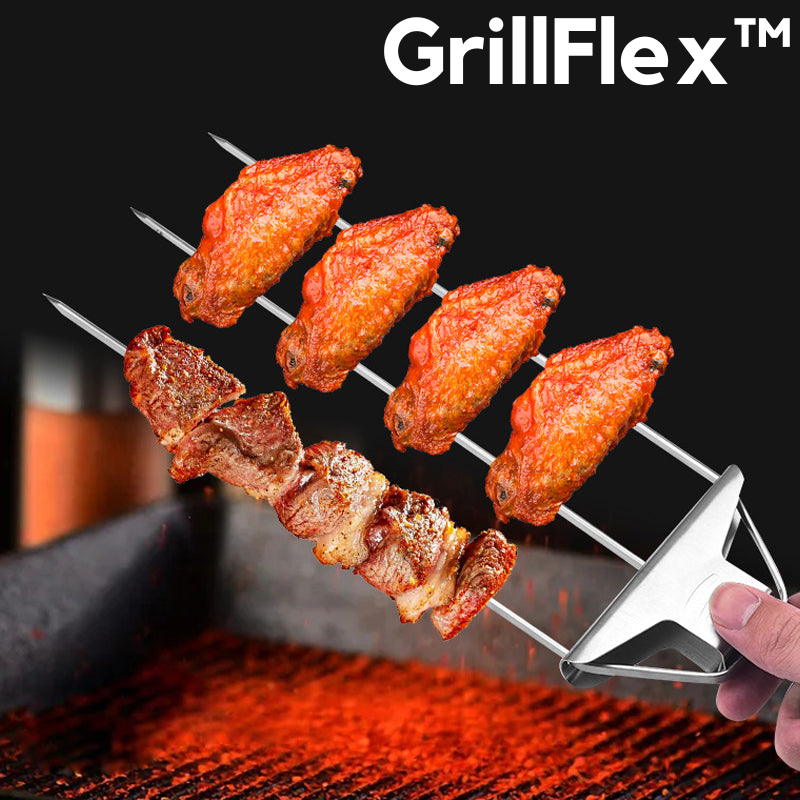 GrillFlex™ - 3-Wege-Grillspieße
