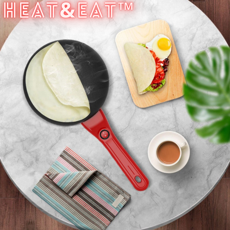 Heat&Eat™ - Elektrischer Pfannkuchen-Crêpe-Maker
