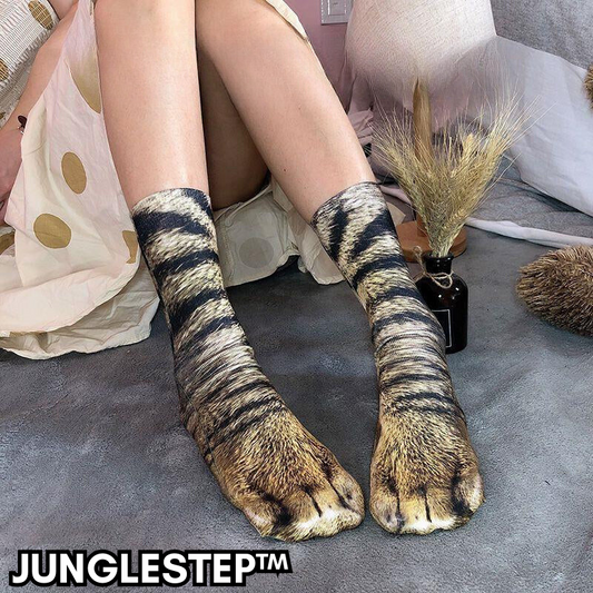 JungleStep™ | Socken mit 3D-Tiermuster (1+2 GRATIS)