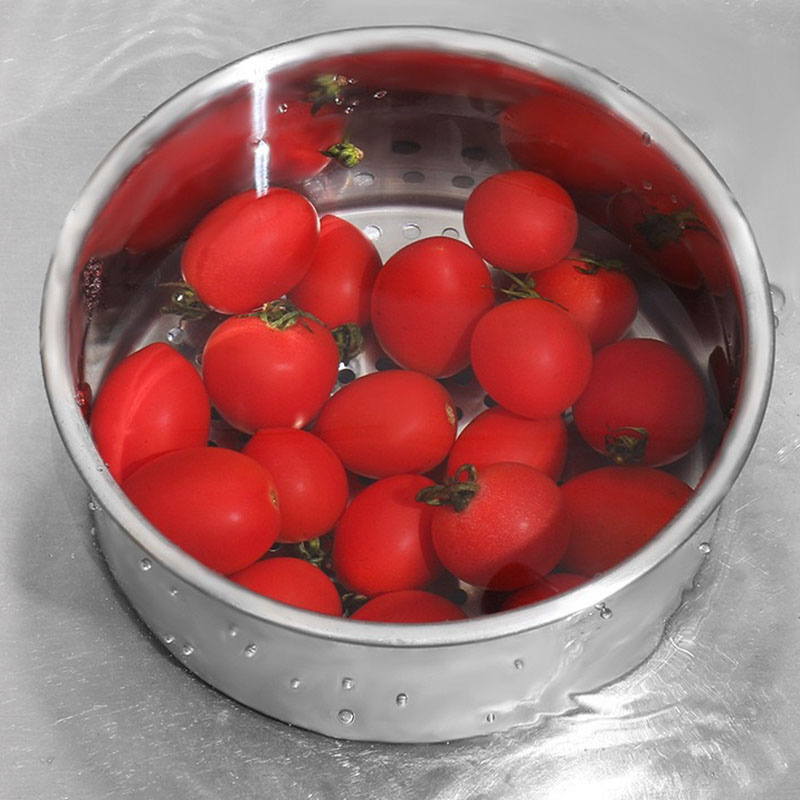 SinkNest™ - Schwanenförmiger Siebkorb