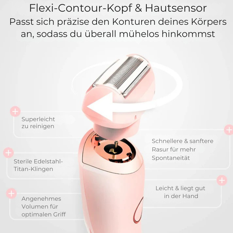 Velvess™ - Tragbarer harmloser Rasierer