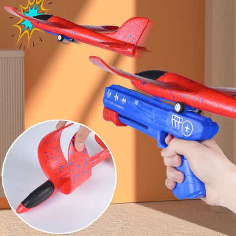 AirZoom™ Flugzeug Abschussvorrichtung Spielzeug
