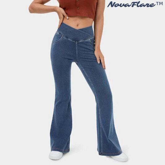 NovaFlare™ - Hochtaillierte Schlaghosen