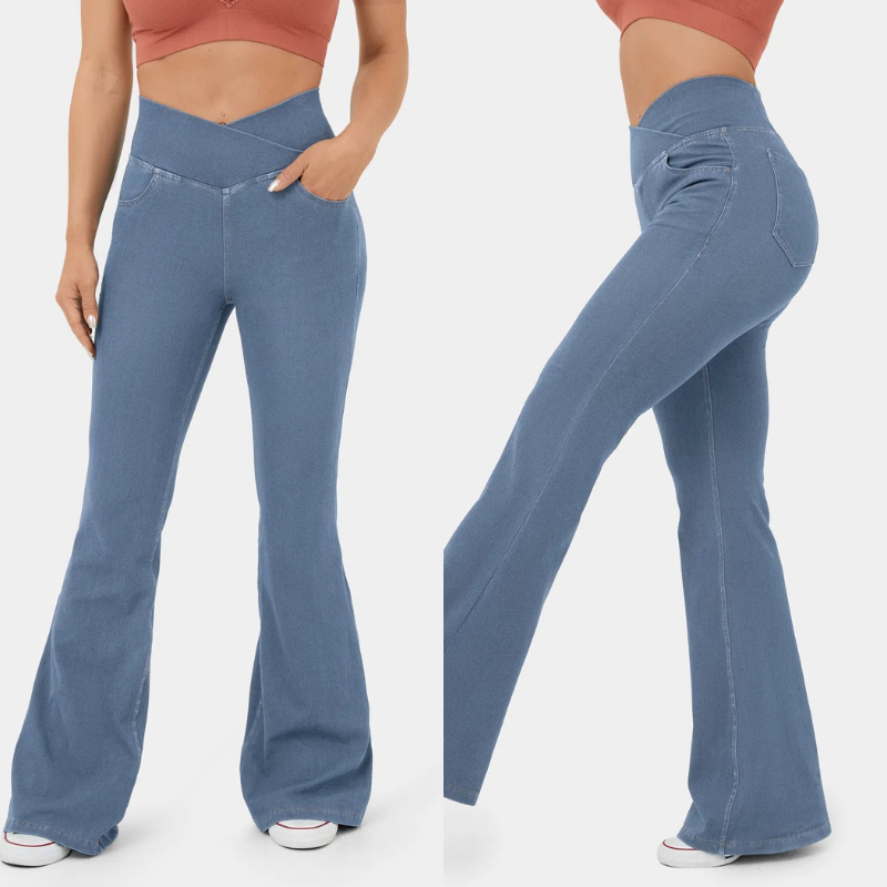 NovaFlare™ - Hochtaillierte Schlaghosen