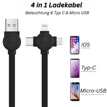 PowerPod™️ I 4 in 1 Ladekabel