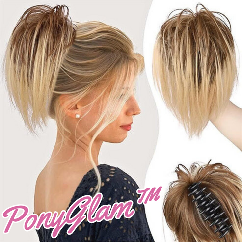 PonyGlam™ | Unordentlicher Pferdeschwanz Bun Clip (1+1 GRATIS)