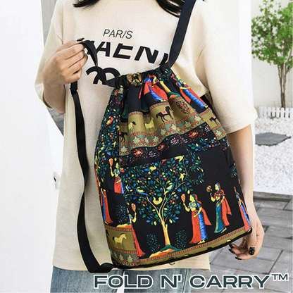 Fold n' Carry™ | Zuziehbares Faltbeutel