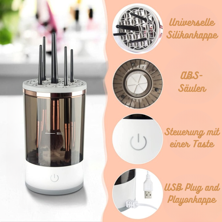 SonicScrub™ - Elektrischer Schminke-Pinselreiniger