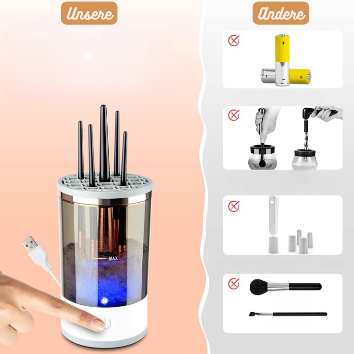 SonicScrub™ - Elektrischer Schminke-Pinselreiniger