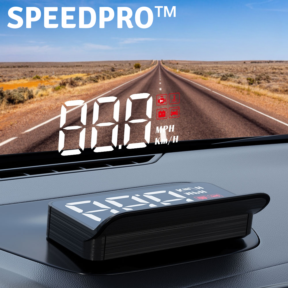 SpeedPro™ - Auto Head-Up Geschwindigkeitsanzeige