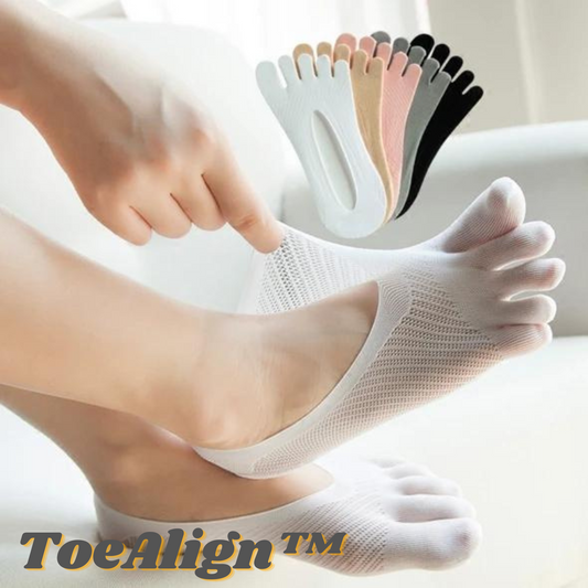 ToeAlign™️ I Orthopädische Zehensocken (5+5 GRATIS)