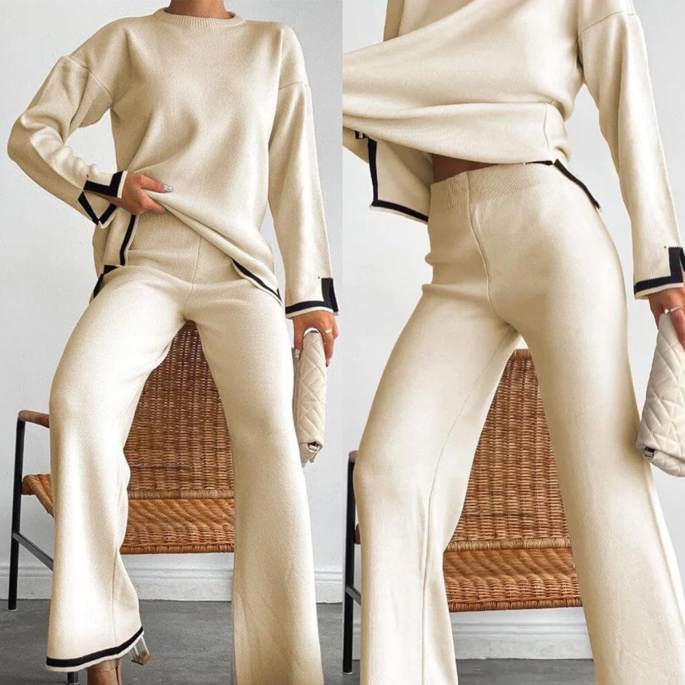 KnitLux™ - Elegantes Strickkleid