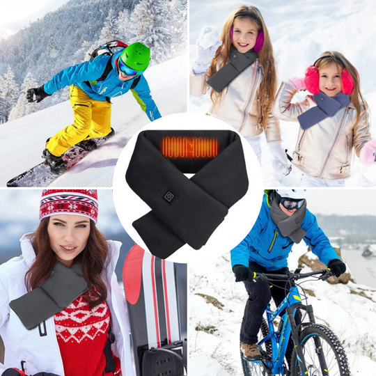 WarmWrap™ Wiederaufladbarer beheizter warmer Schal
