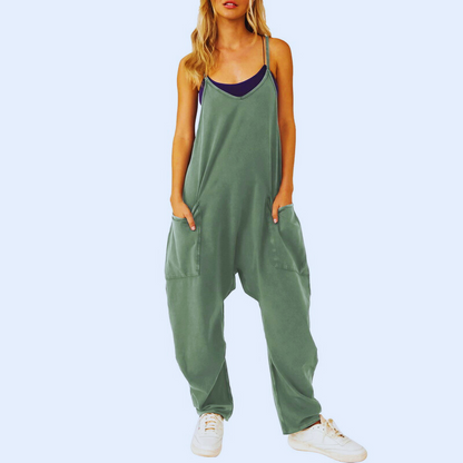 UrbanEase™ - Frauen Baggy Jumpsuit