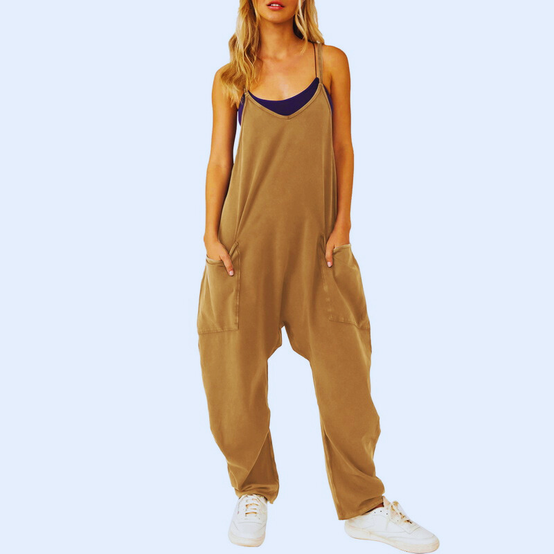 UrbanEase™ - Frauen Baggy Jumpsuit