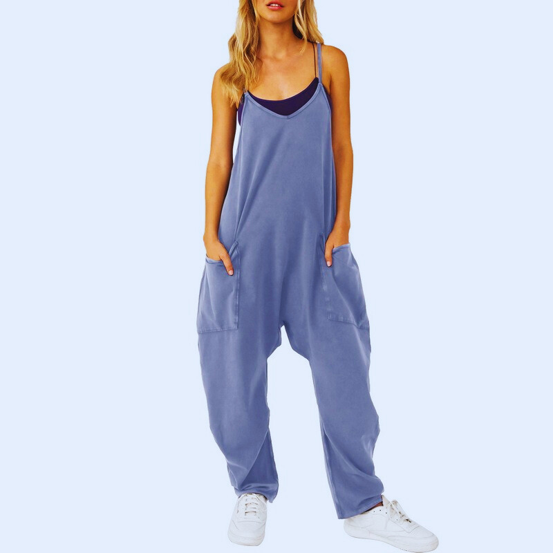 UrbanEase™ - Frauen Baggy Jumpsuit