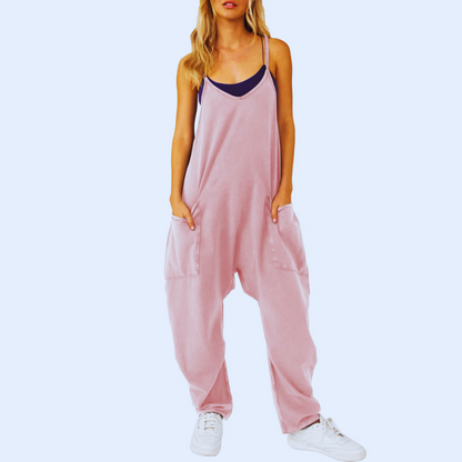 UrbanEase™ - Frauen Baggy Jumpsuit