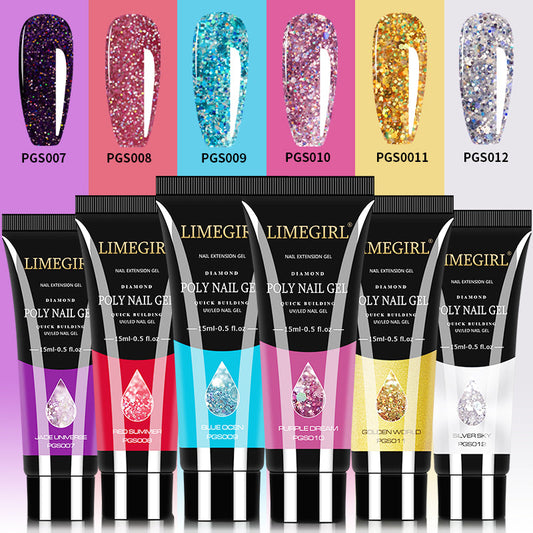 LimeGirl® - Poly-Nagelgel-Set