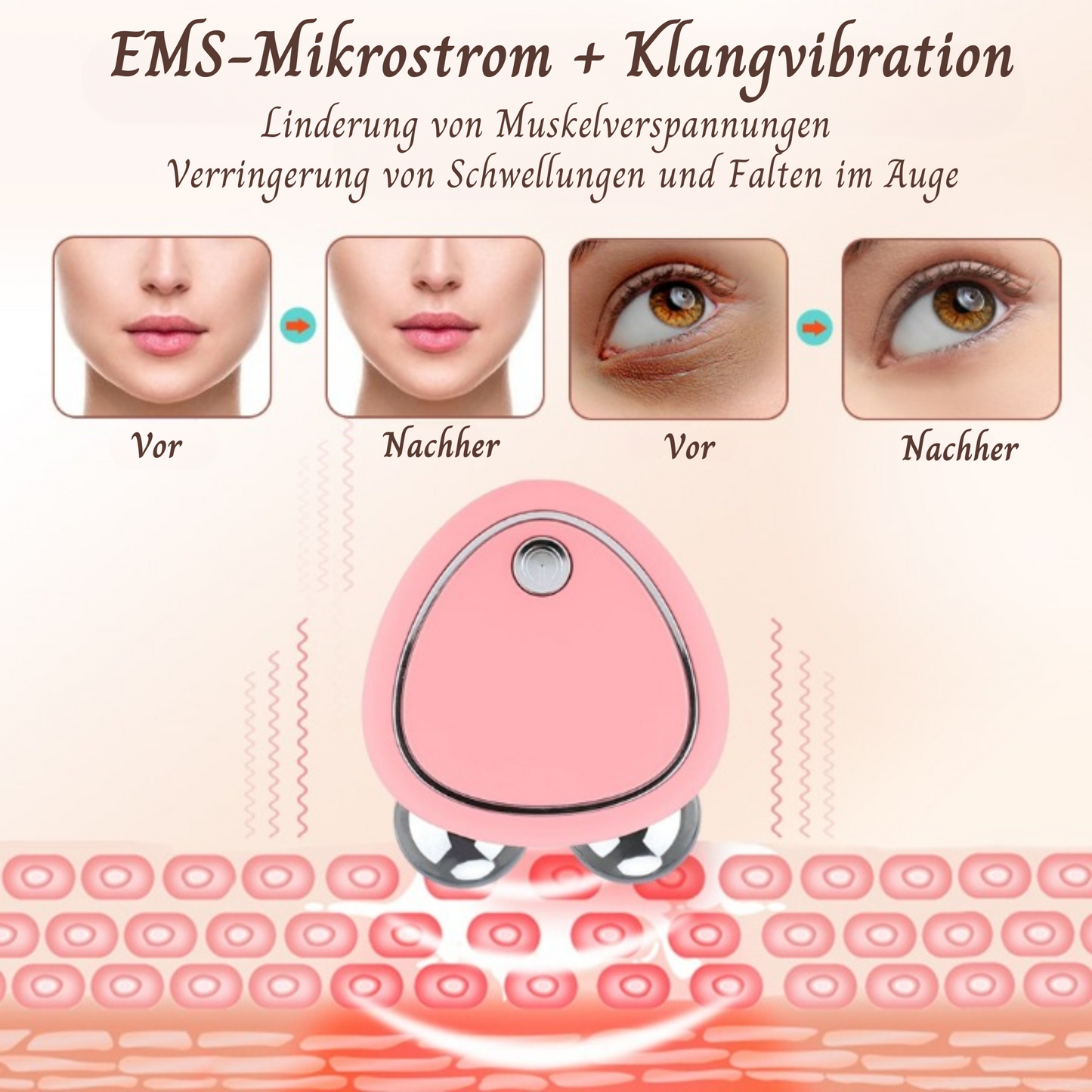 MicroGlow™️ I Mikrostrom-Gesichtstoner