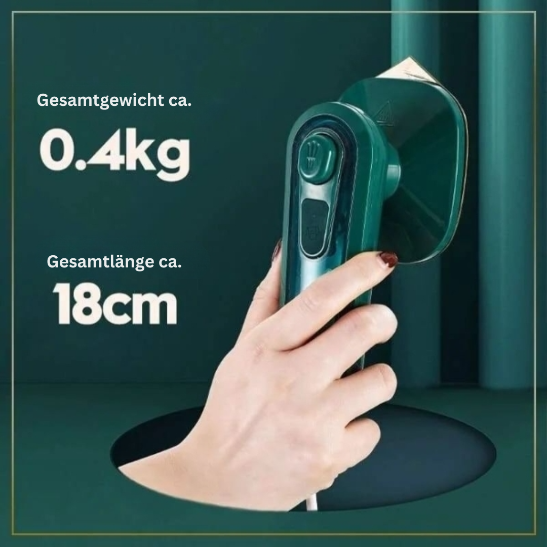 QuickPress™ Tragbares Mini-Dampfbügeleisen