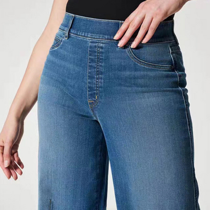 WideChic™ - Schlupfjeans mit weitem Bein