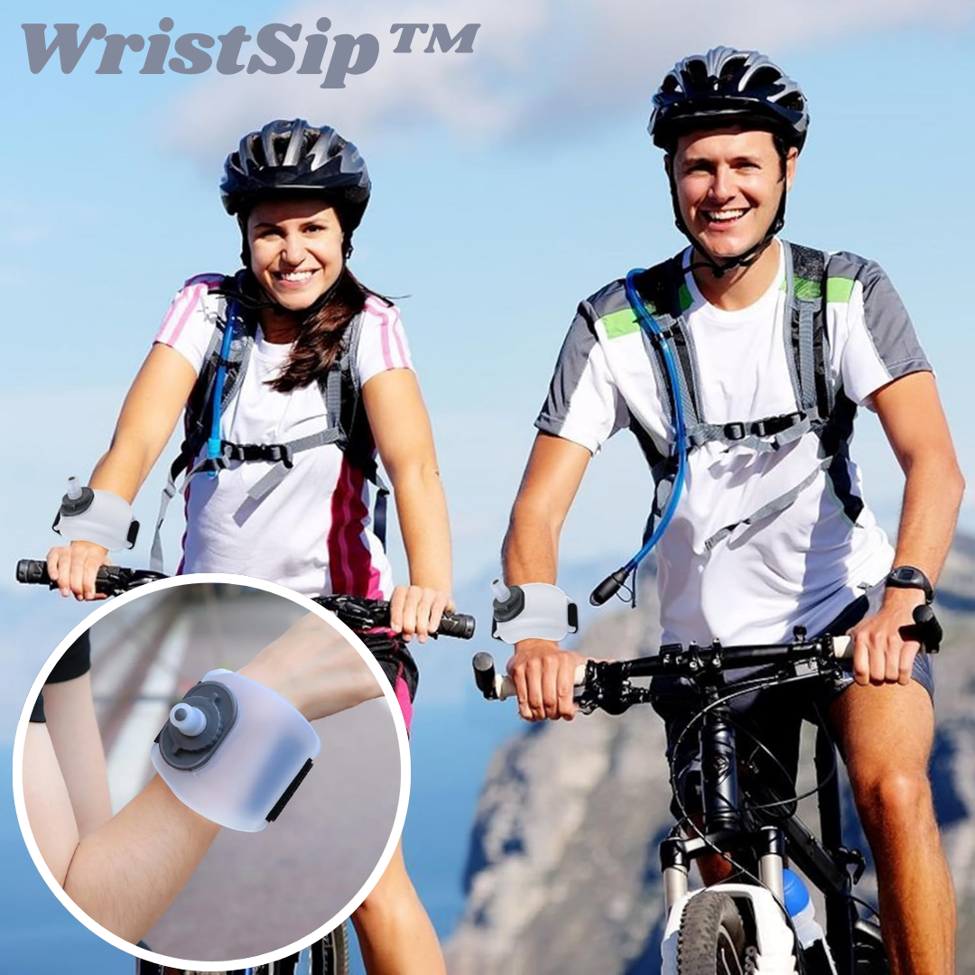 WristSip™ - Wasserflasche für das Handgelenk