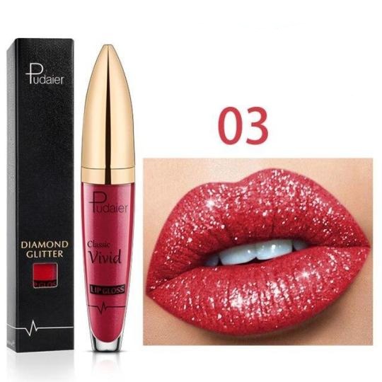 Pudaier™ | Wasserfester Glitzer-Lippenstift (1+1 GRATIS)