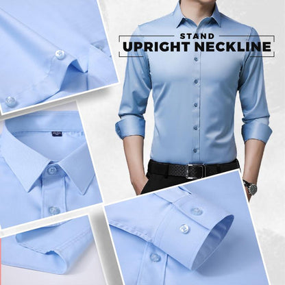 StretchySleeve™ - Hochelastisches bügelfreies Hemd