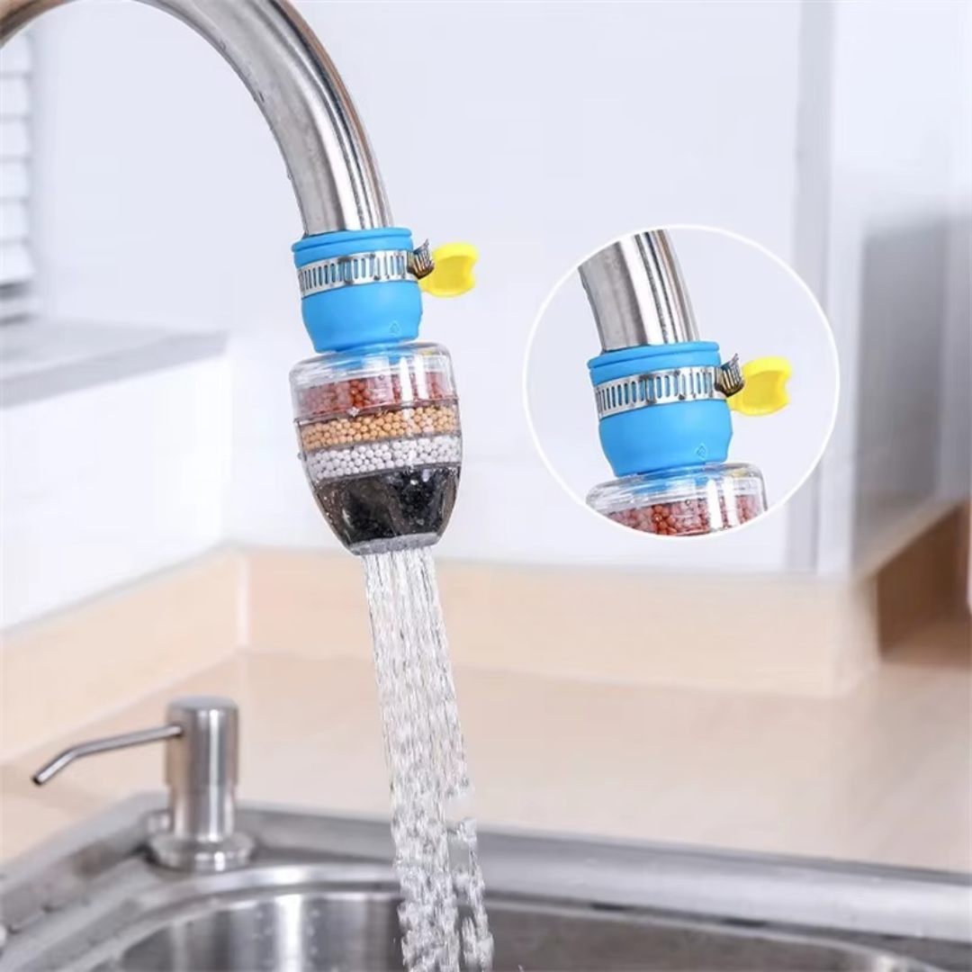 AquaPure™ – 6-Schichten-Wasserhahnfilter (1+1 GRATIS)