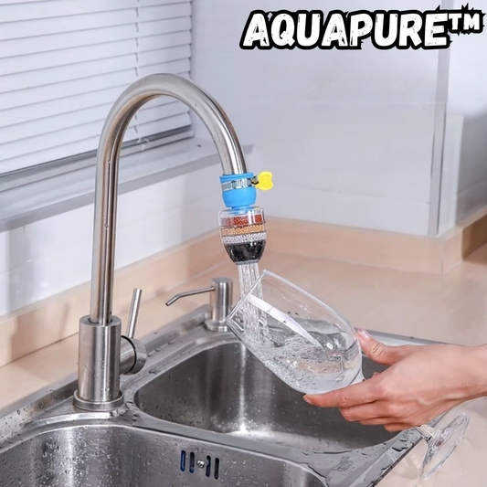 AquaPure™ – 6-Schichten-Wasserhahnfilter (1+1 GRATIS)