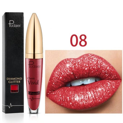 Pudaier™ | Wasserfester Glitzer-Lippenstift (1+1 GRATIS)