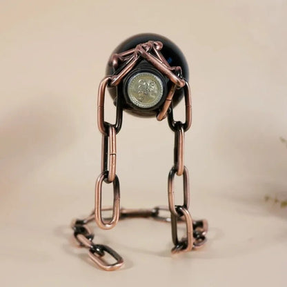 Vinelink™ - Eisenkette Weinhalter