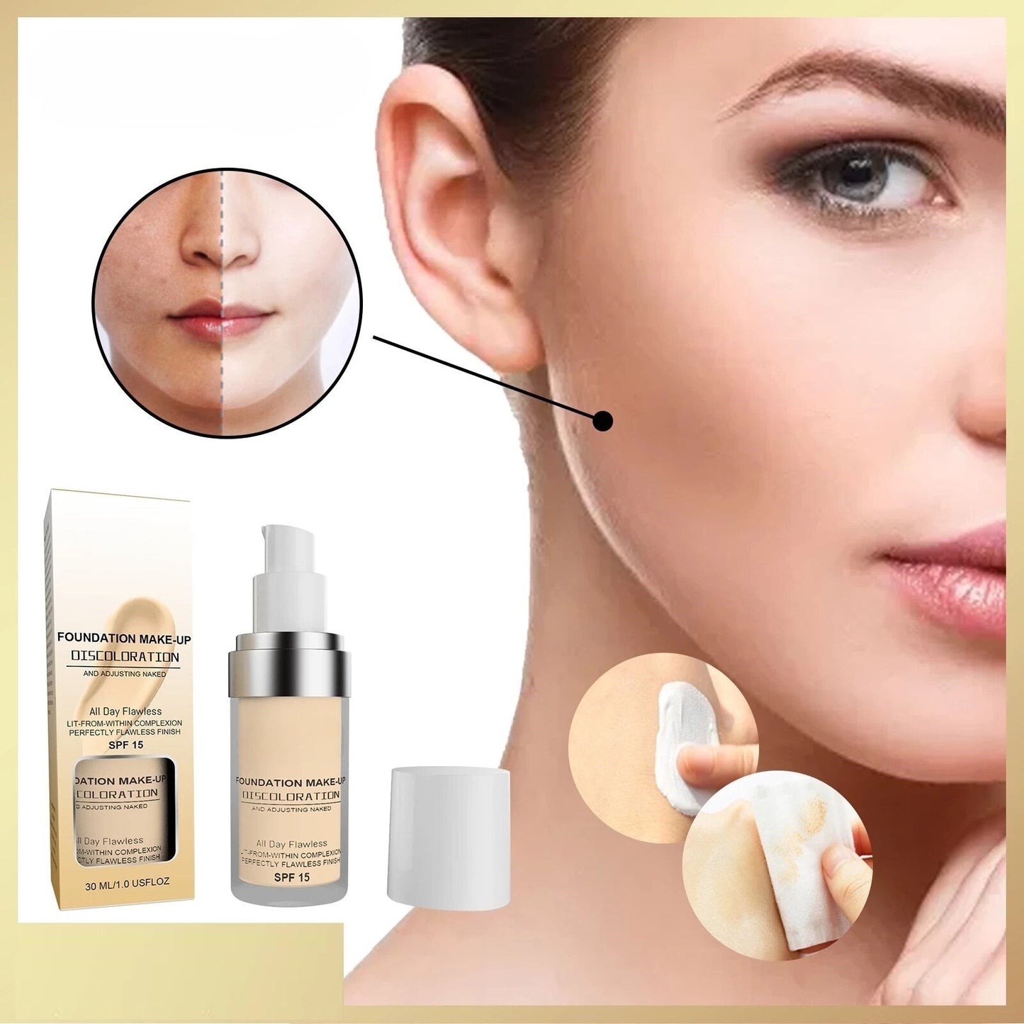 OpalGlam™ - Farbwechselnde Flüssige Foundation (1+1 GRATIS)