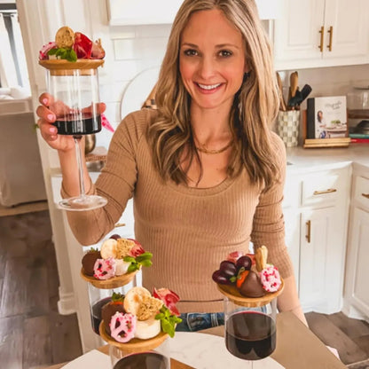 Vinora™ – Weinglas-Aufsatz (𝟰𝗲𝗿-𝗦𝗲𝘁)