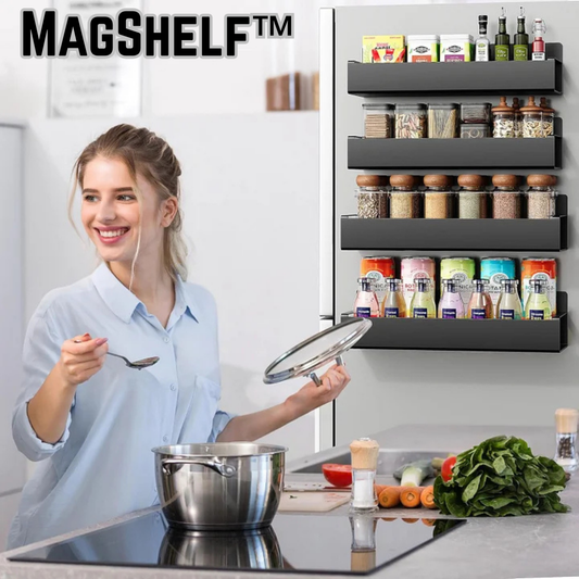 MagShelf™ – Magnetisches Kühlschrankregal (1+1 GRATIS)
