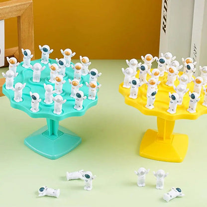 AstroStack™ - Astronauten-Balance-Brettspiel