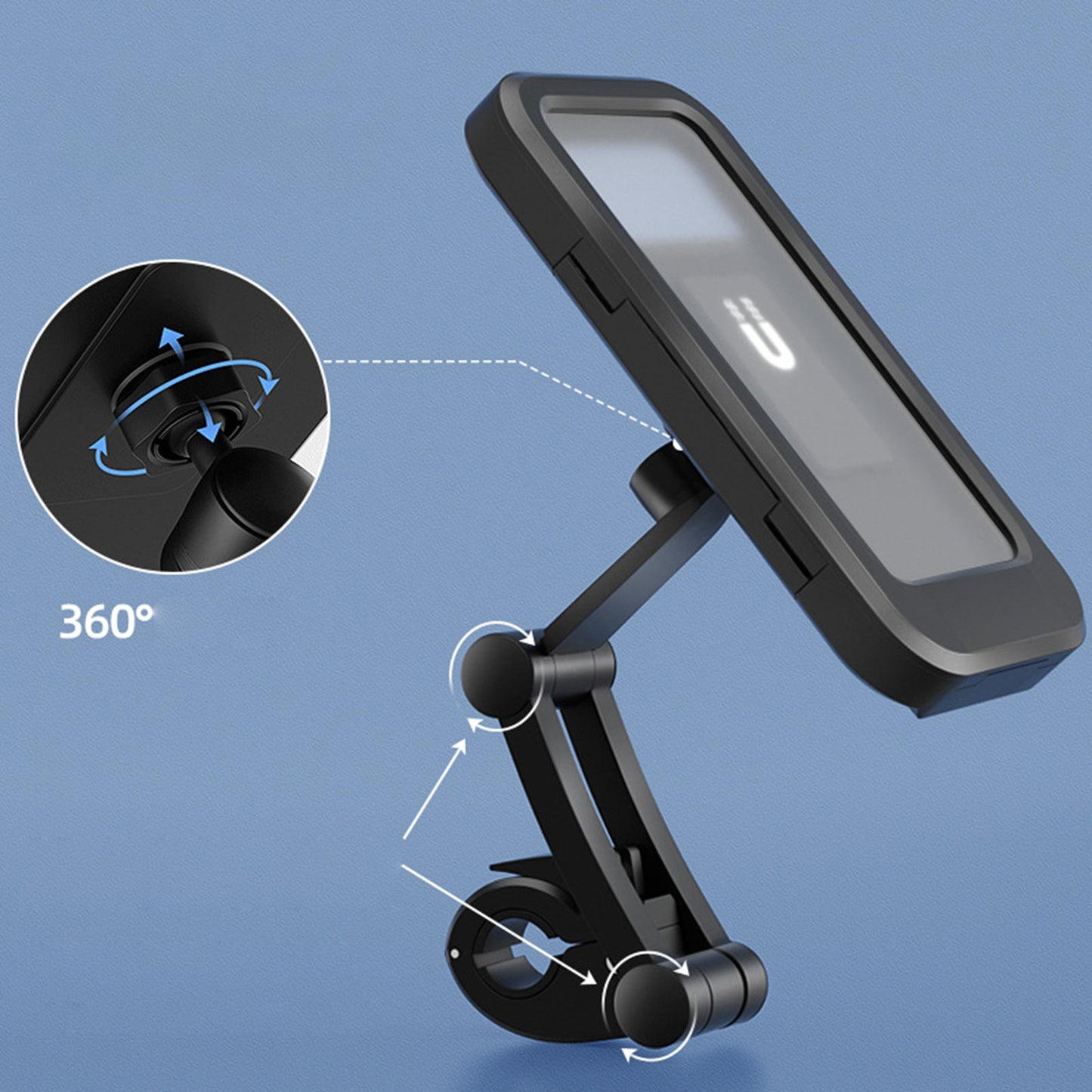 BikeClip™ - Wasserdichte Fahrrad Handyhalter