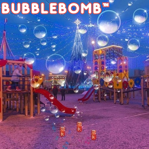 BubbleBomb™ | Feuerwerkskörper Seifenblasenmaschine