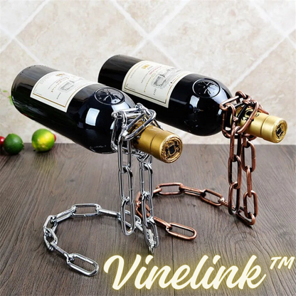 Vinelink™ - Eisenkette Weinhalter