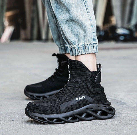 JEFU™ - Herren Stahlkappen Arbeitsschuhe